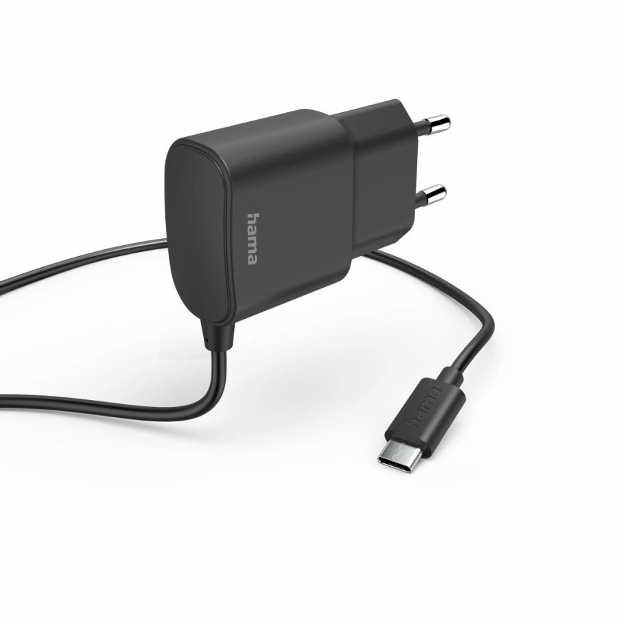 Handy & Mobile-Zubehör Hama | Ladegerat Mit Usb-C-Anschluss, 12 W, 1,0 M, Schwarz