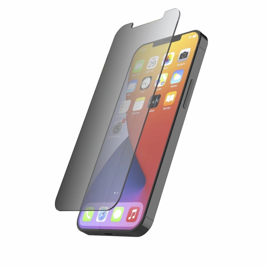 Handy & Mobile-Zubehör Hama | Echtglas-Displayschutz Privacy Fur Apple Iphone 12 Pro Max