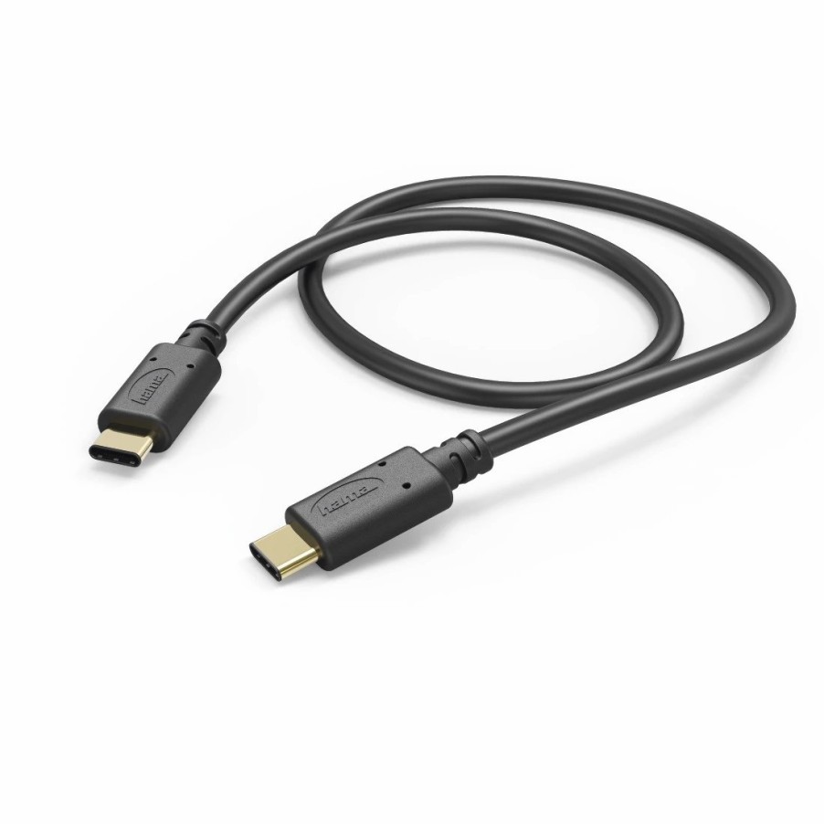 Handy & Mobile-Zubehör Hama | Lade-/Datenkabel, Usb Type-C - Usb Type-C, 1,5 M, Schwarz