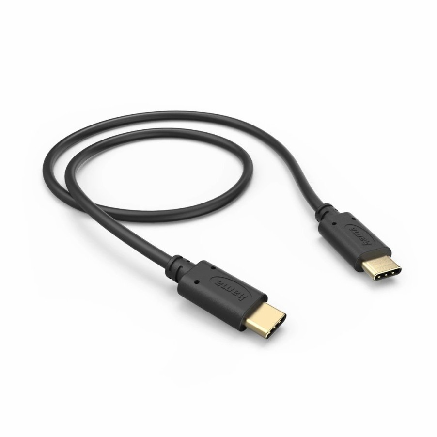 Handy & Mobile-Zubehör Hama | Ladekabel, Usb-C - Usb-C, 0,5 M, Schwarz