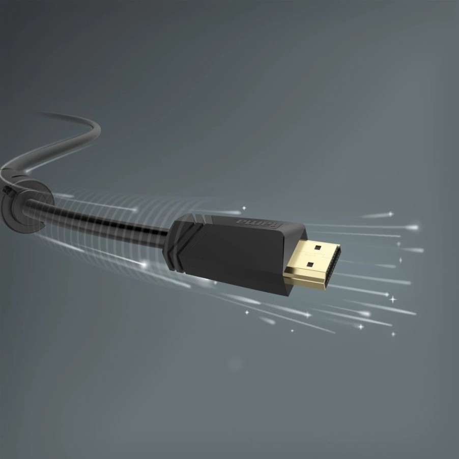 TV & Heimkino-Zubehör Hama HDMI-Kabel für TVs | High Speed Hdmi™-Kabel, Stecker - Stecker, 4K, Ethernet, Vergoldet, 15,0 M