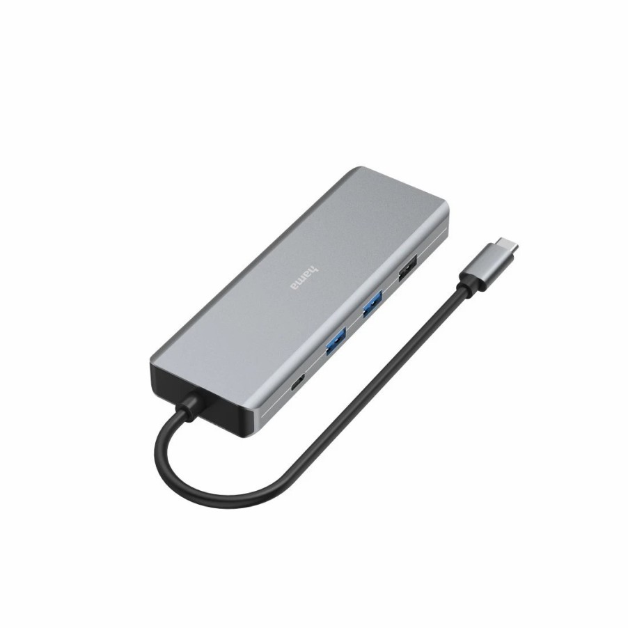 PC- & Laptop-Zubehör Hama | Usb-C-Hub Connect2Media, Multiport, 9 Ports, 2X Hdmi™, Usb-A, Usb-C, Lan