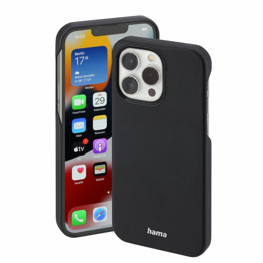 Handy & Mobile-Zubehör Hama | Cover Magcase Finest Sense Fur Apple Iphone 13 Pro Max, Schwarz