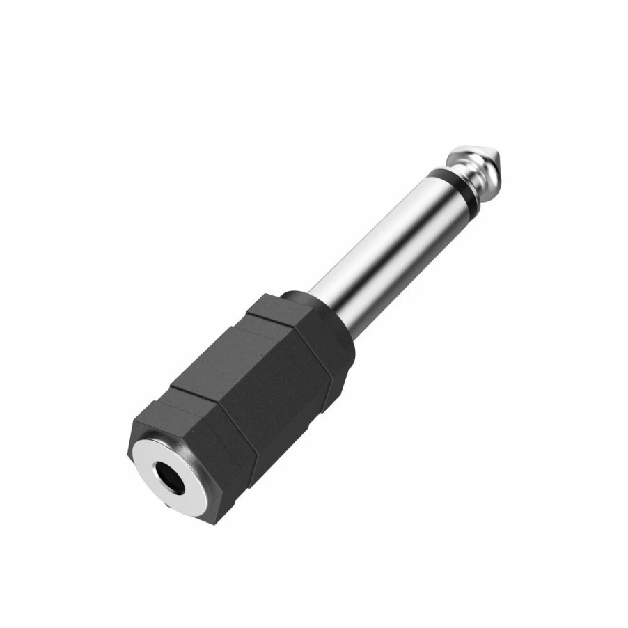 TV & Heimkino-Zubehör Hama TV-Audiokabel & -adapter | Audio-Adapter, 3,5-Mm-Klinken-Kupplung Mono - 6,3-Mm-Klinken-Stecker Mono