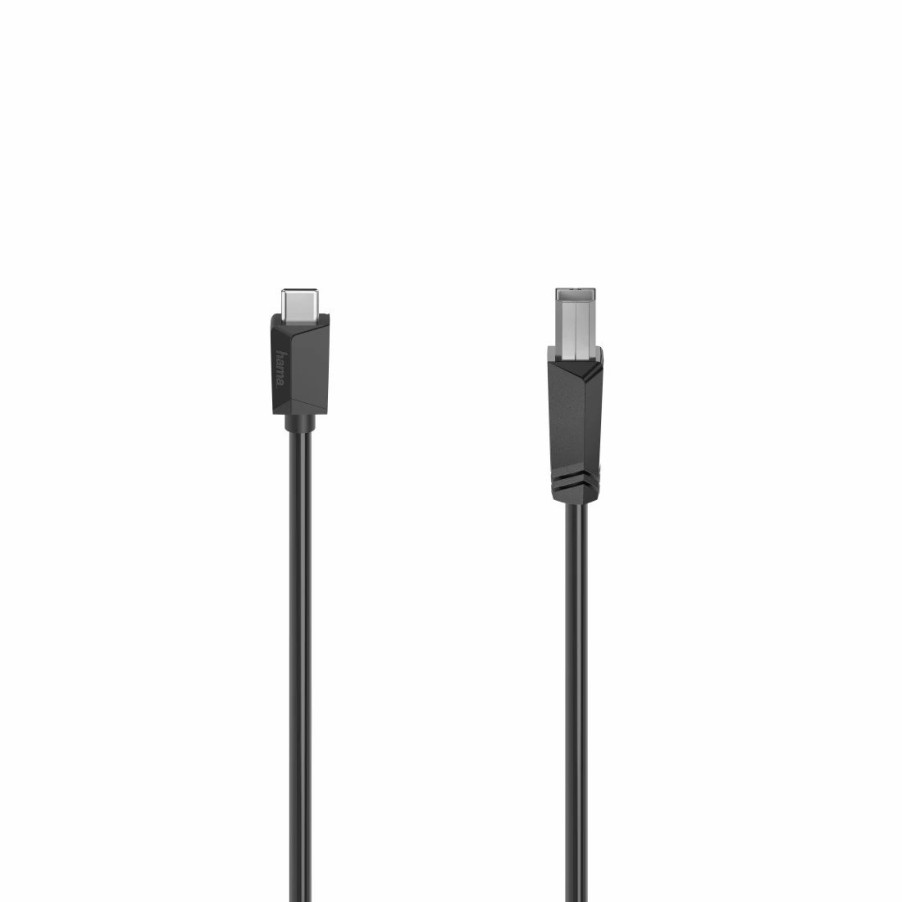 PC- & Laptop-Zubehör Hama USB-Kabel | Usb-C-Kabel, Usb-C-Stecker - Usb-B-Stecker, Usb 2.0, 480 Mbit/S, 1,50 M