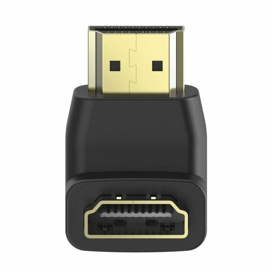 TV & Heimkino-Zubehör Hama HDMI-Kabel für TVs | High Speed Hdmi™-Winkeladapter, Stecker - Kupplung, 270°