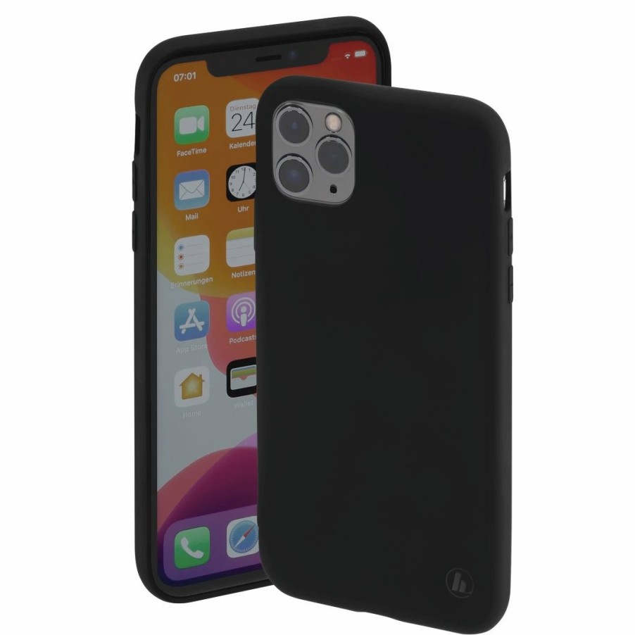 Handy & Mobile-Zubehör Hama | Cover Finest Feel Fur Apple Iphone 11 Pro, Schwarz