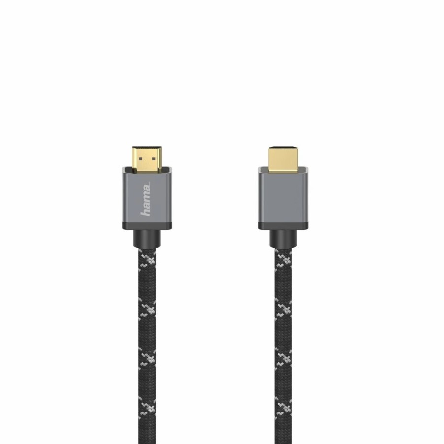 TV & Heimkino-Zubehör Hama HDMI-Kabel für TVs | Ultra High Speed Hdmi™-Kabel, Zertifiziert, Stecker-Stecker, 8K, Alu, 2,0 M