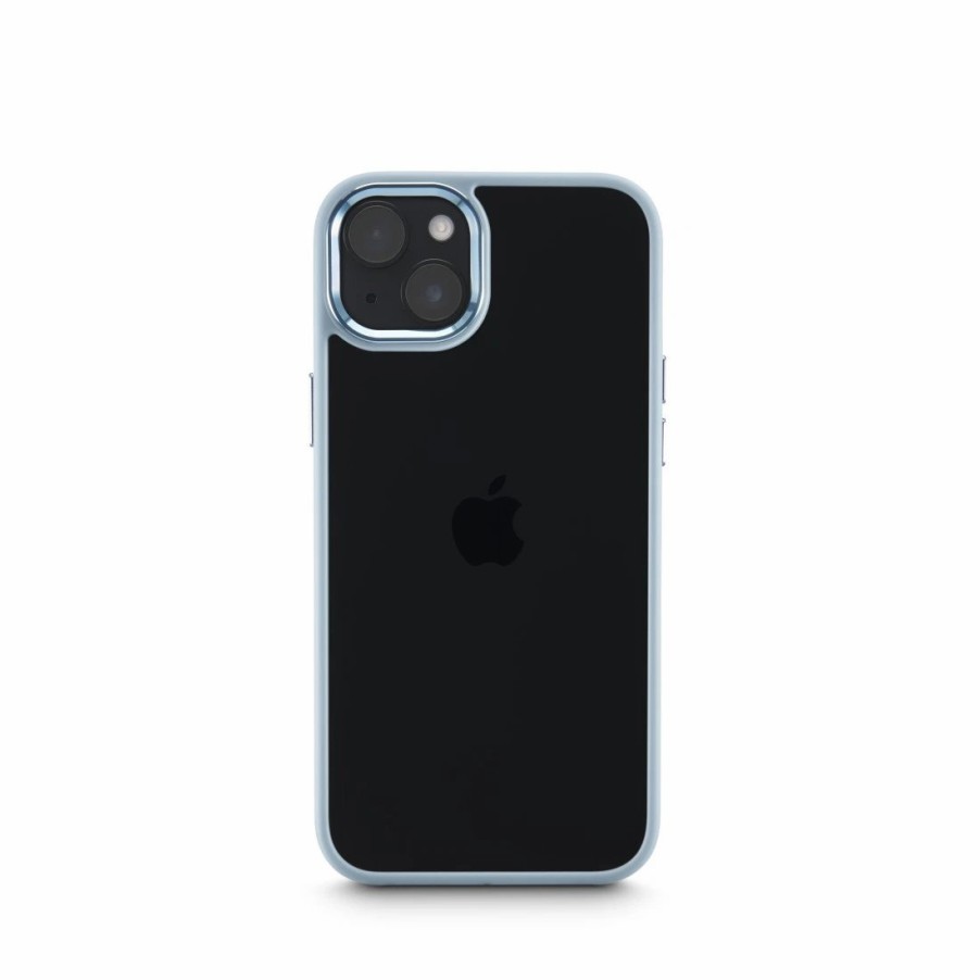 Handy & Mobile-Zubehör Hama | Handyhulle Cam Protect Fur Apple Iphone 15 Plus, Durchsichtig, Blau