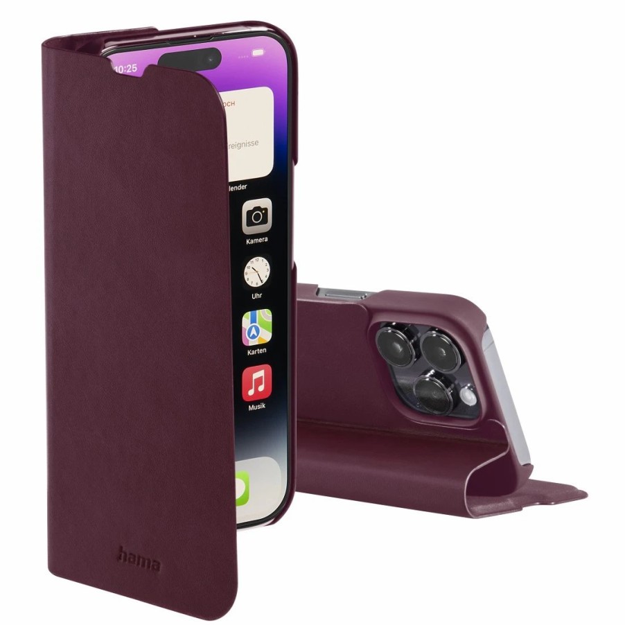 Handy & Mobile-Zubehör Hama | Booklet Guard Pro Fur Apple Iphone 14 Pro Max, Bordeaux