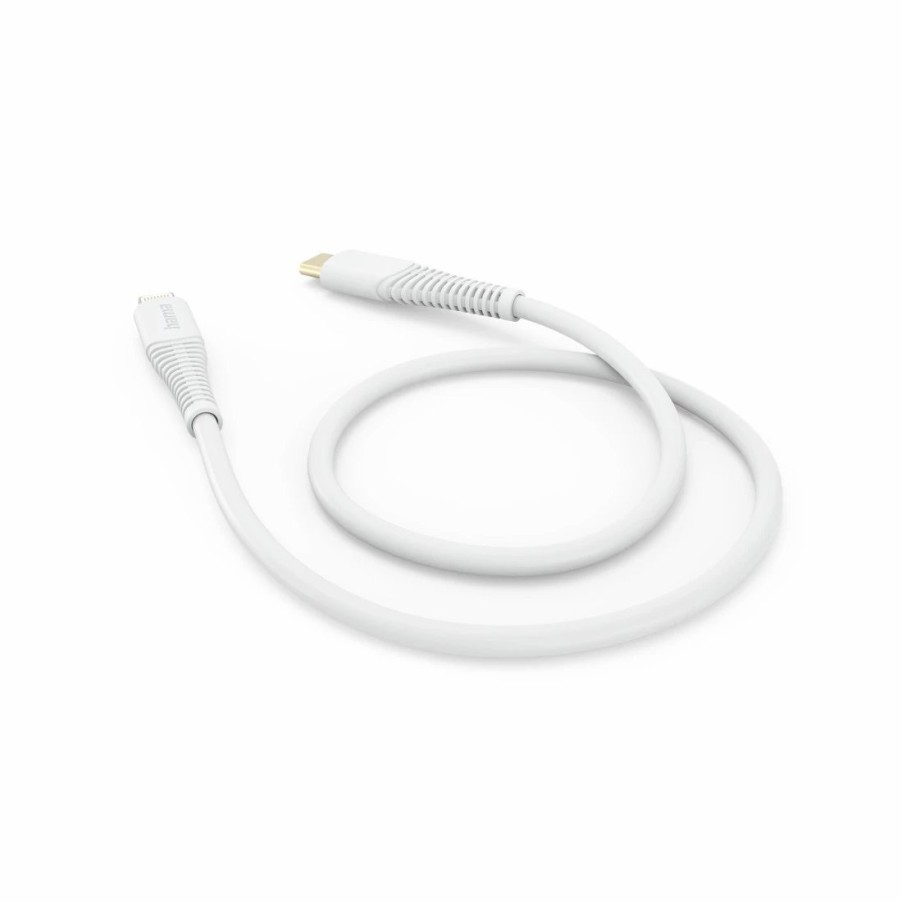 Handy & Mobile-Zubehör Hama | Ladekabel, Usb-C - Lightning, 1,5 M, Weis