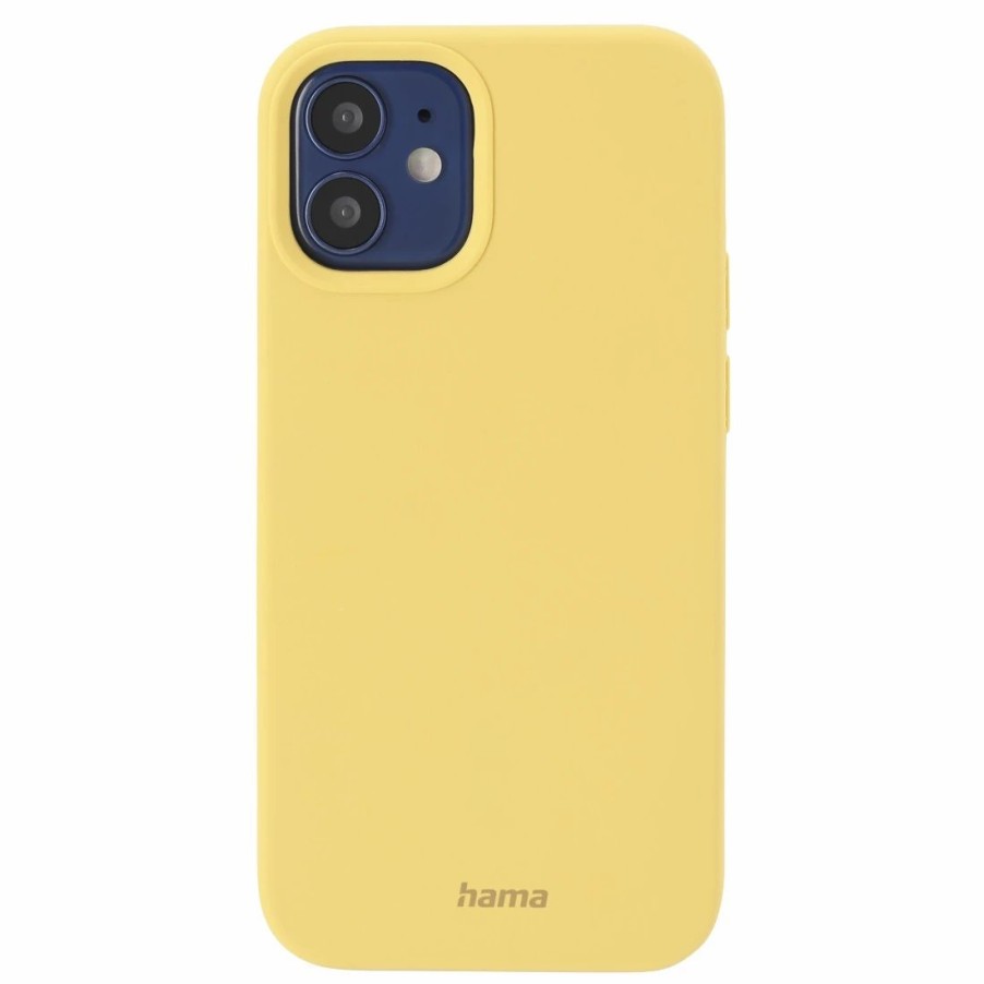 Handy & Mobile-Zubehör Hama | Cover Magcase Finest Feel Pro Fur Apple Iphone 12 Mini, Gelb