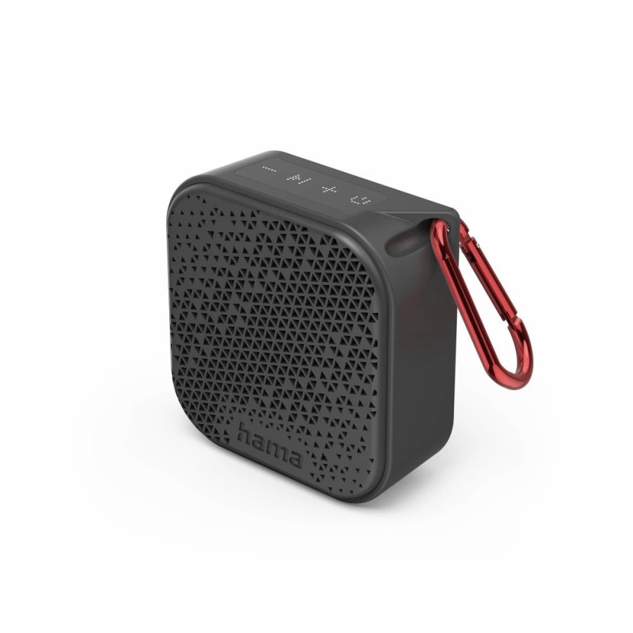 Audio & HiFi-Produkte Hama Bluetooth-Lautsprecher | Bluetooth®-Lautsprecher Pocket 2.0, Wasserdicht, 3,5 W, Schwarz