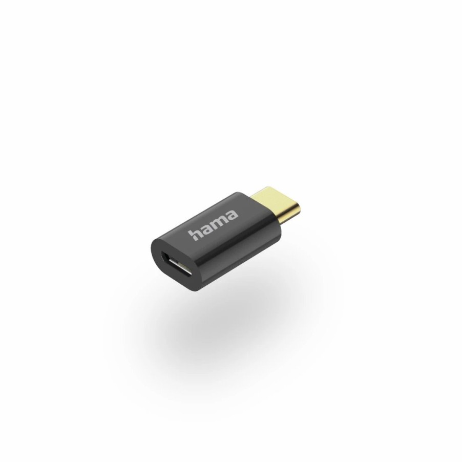 Handy & Mobile-Zubehör Hama | Usb-C-Adapter, Micro-Usb-Buchse - Usb-C-Stecker, Ohne Kabel, 480 Mbit/S