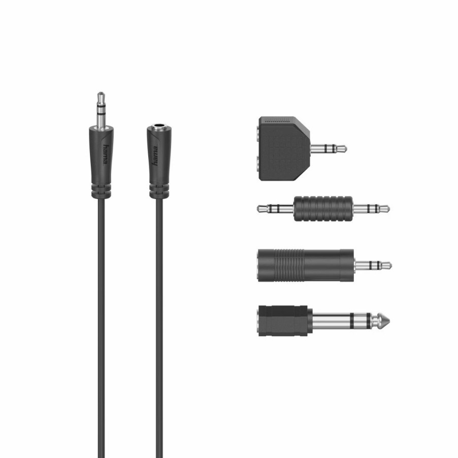 TV & Heimkino-Zubehör Hama TV-Audiokabel & -adapter | Klinken-Anschluss-Set, 2,5 M