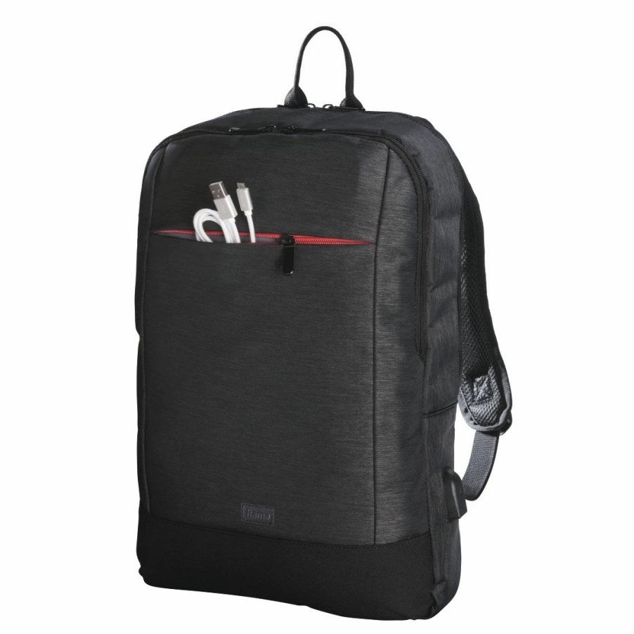 PC- & Laptop-Zubehör Hama | Laptop-Rucksack Manchester, Bis 40 Cm (15,6), Schwarz