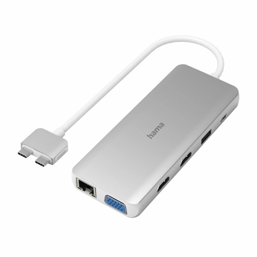 PC- & Laptop-Zubehör Hama | Usb-C-Hub, Connect2Mac, Multiport Fur Apple Macbook Air & Pro, 12 Ports