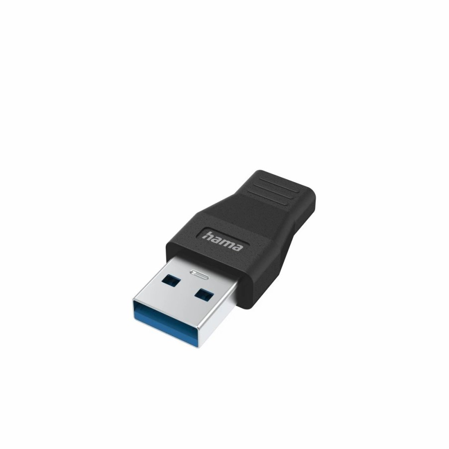 PC- & Laptop-Zubehör Hama USB-Adapter | Usb-Adapter, Usb-A-Stecker - Usb-C-Buchse, Usb 3.2 Gen1, 5 Gbit/S