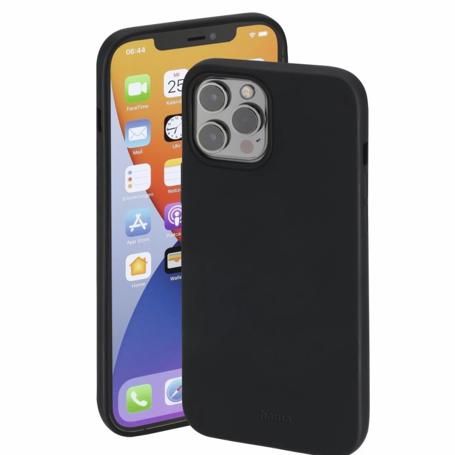 Handy & Mobile-Zubehör Hama | Cover Finest Feel Fur Apple Iphone 12 Pro Max, Schwarz