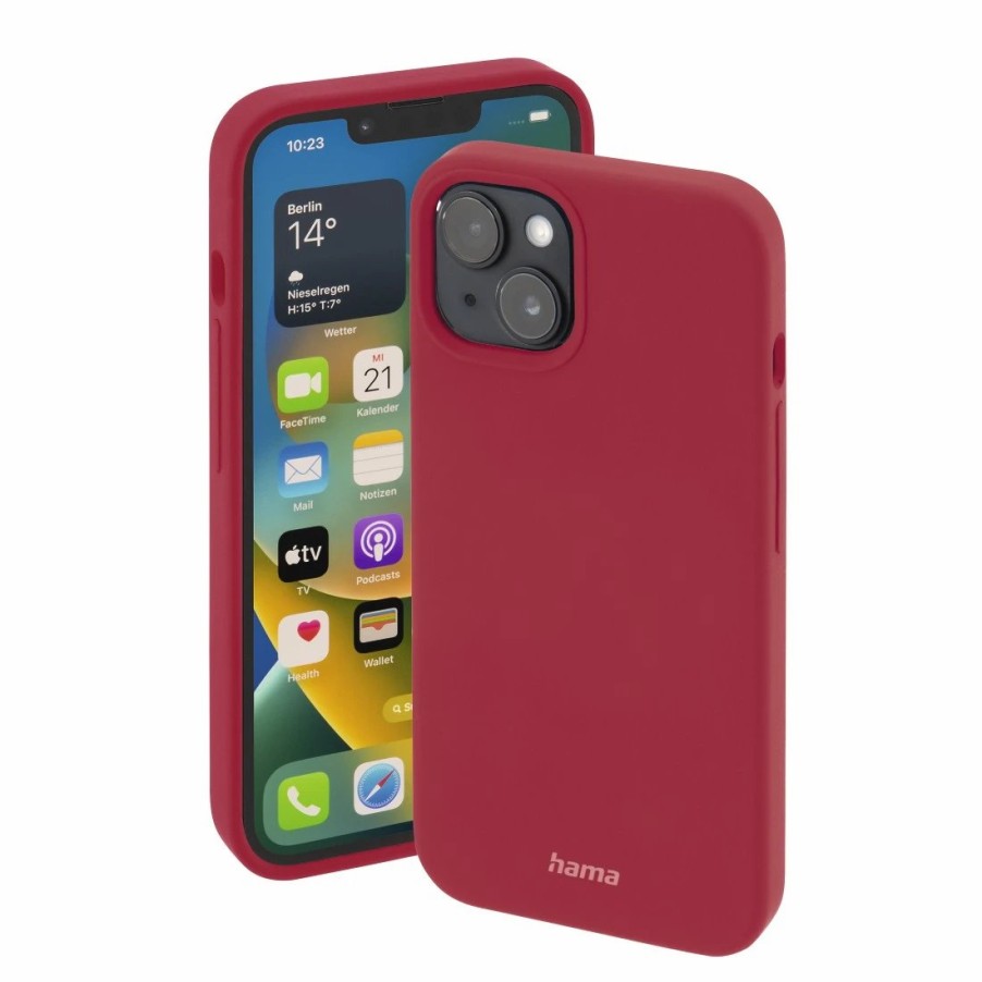 Handy & Mobile-Zubehör Hama | Cover Magcase Finest Feel Pro Fur Apple Iphone 14, Rot