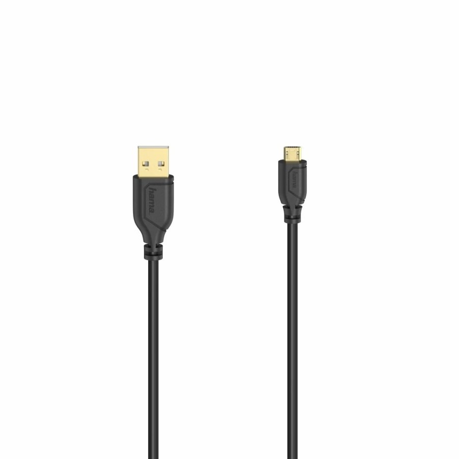 PC- & Laptop-Zubehör Hama USB-Kabel | Micro-Usb-Kabel Flexi-Slim, Usb 2.0, 480 Mbit/S, 0,75 M