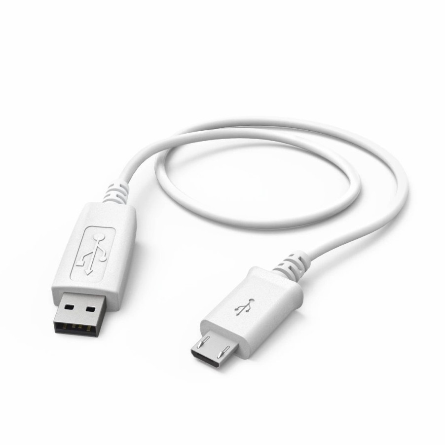 Handy & Mobile-Zubehör Hama | Lade-/Datenkabel, Micro-Usb, 1,0 M, Weis