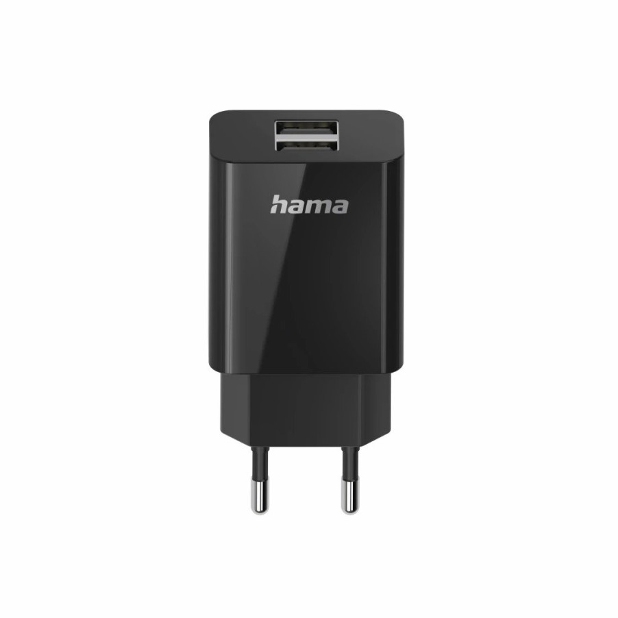 PC- & Laptop-Zubehör Hama USB-Adapter | Usb-Ladegerat, 2-Fach, 5V/10,5W