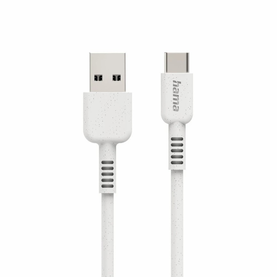 Handy & Mobile-Zubehör Hama | Ladekabel Eco, Usb-A - Usb-C, 1 M, Weis