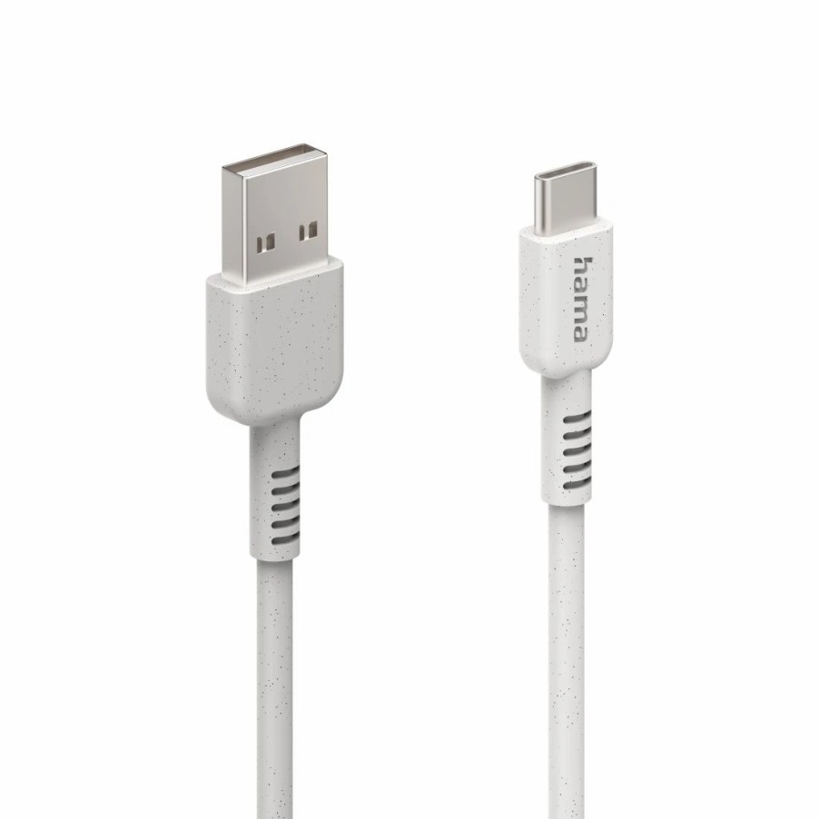 Handy & Mobile-Zubehör Hama | Ladekabel Eco, Usb-A - Usb-C, 1 M, Weis