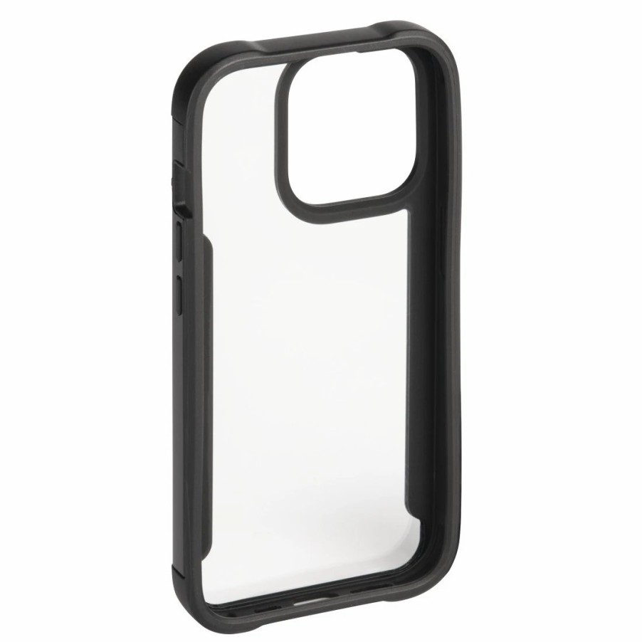 Handy & Mobile-Zubehör Hama | Cover Metallic Frame Fur Apple Iphone 14 Pro, Transparent/Schwarz