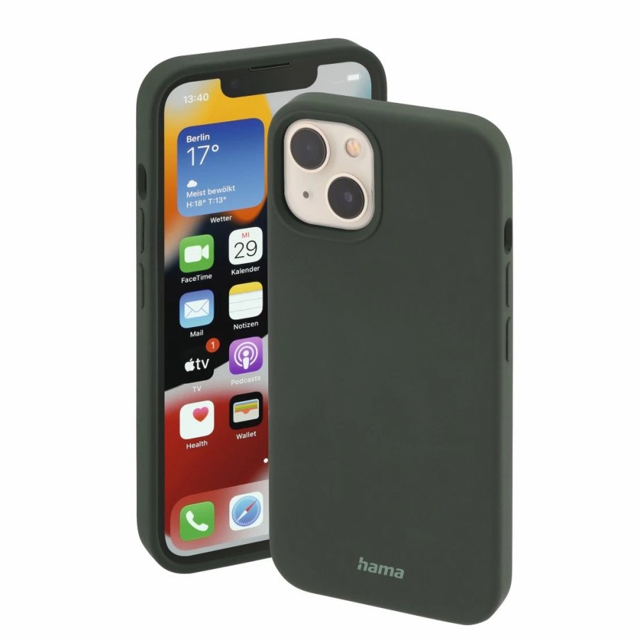 Handy & Mobile-Zubehör Hama | Cover Magcase Finest Feel Pro Fur Apple Iphone 13, Grun