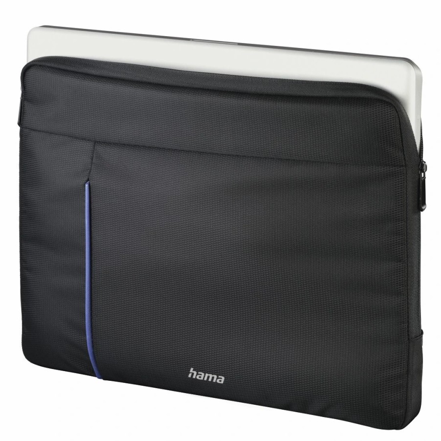 PC- & Laptop-Zubehör Hama | Laptop-Sleeve Kapstadt, Bis 40 Cm (15,6), Schwarz/Blau