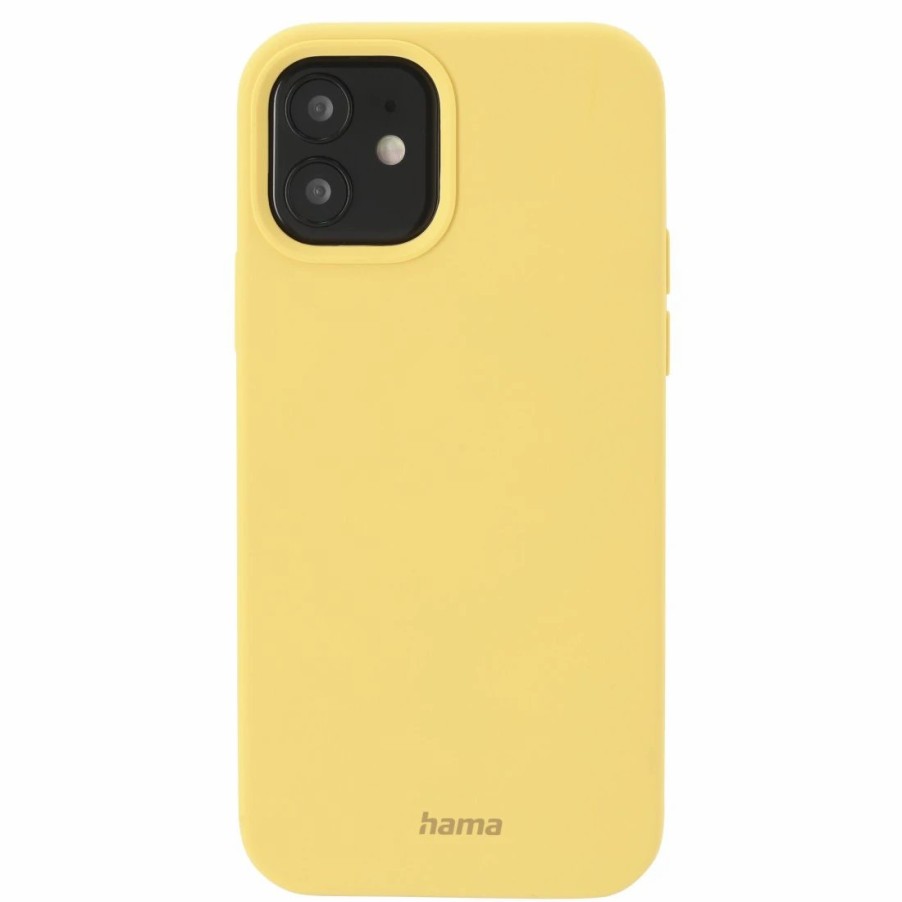 Handy & Mobile-Zubehör Hama | Cover Magcase Finest Feel Pro Fur Apple Iphone 12/12 Pro, Gelb