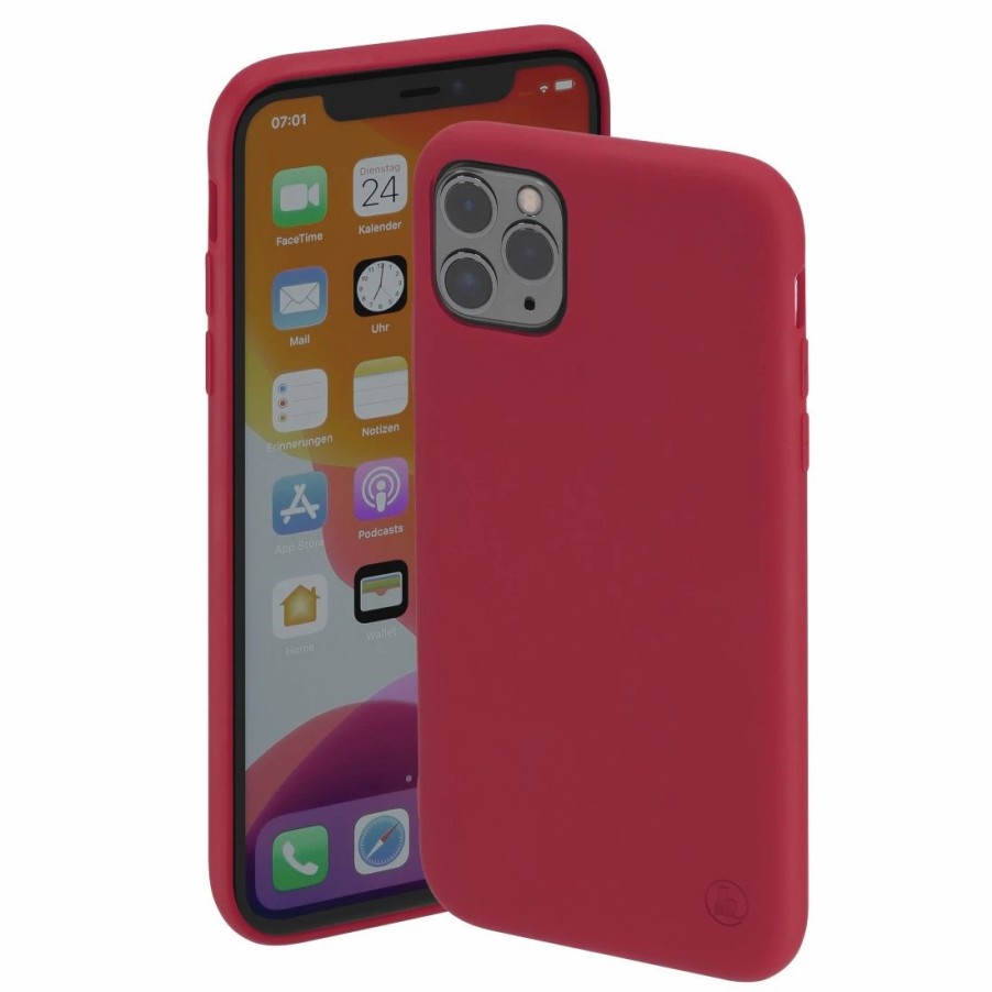 Handy & Mobile-Zubehör Hama | Cover Finest Feel Fur Apple Iphone 11 Pro Max, Rot