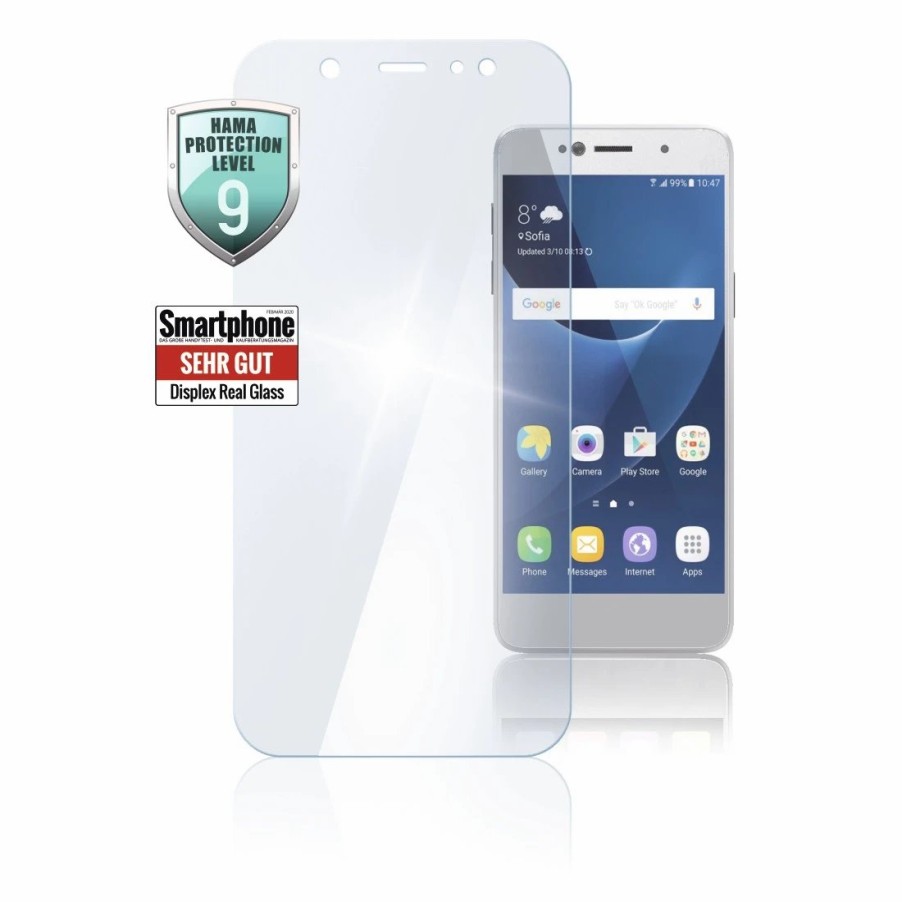 Handy & Mobile-Zubehör Hama | Echtglas-Displayschutz Premium Crystal Glass Fur Samsung Galaxy A30S/A50