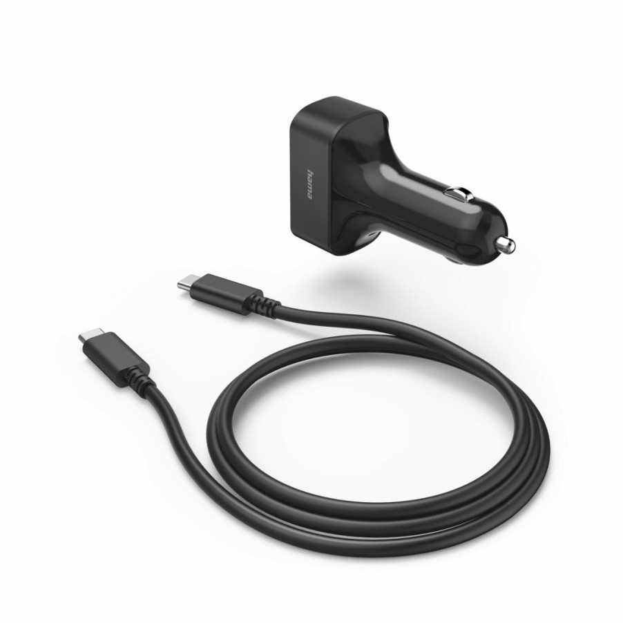 PC- & Laptop-Zubehör Hama | Universal-Usb-C-Kfz-Notebook-Netzteil, Power Delivery (Pd), 5-20V/65W