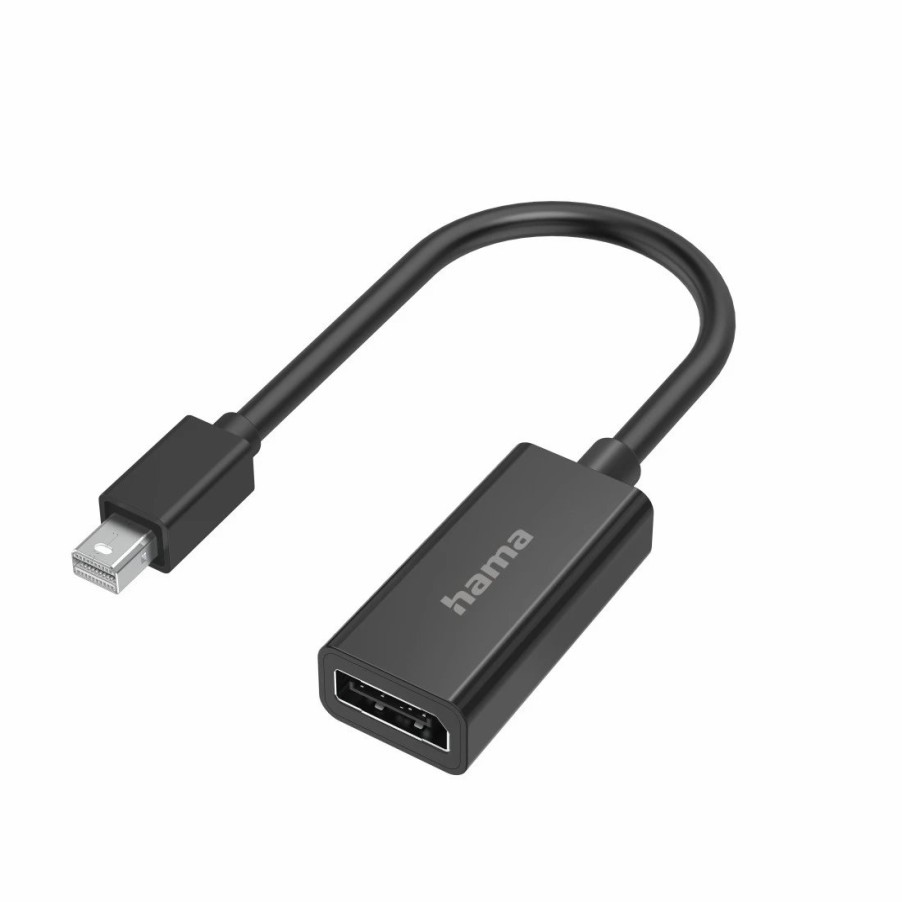 PC- & Laptop-Zubehör Hama | Video-Adapter, Mini-Displayport-Stecker - Displayport-Buchse, Ultra-Hd 4K