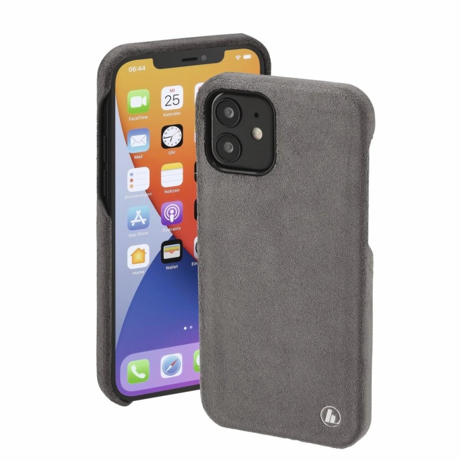 Handy & Mobile-Zubehör Hama | Cover Finest Touch Fur Apple Iphone 12/12 Pro, Anthrazit