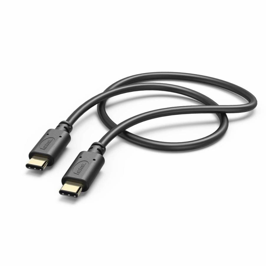 Handy & Mobile-Zubehör Hama | Lade-/Datenkabel, Usb Type-C - Usb Type-C, 1,0 M, Schwarz