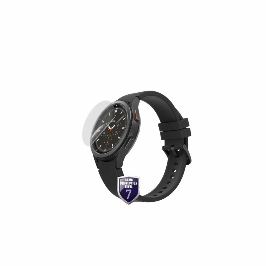 Smartwatches & Zubehör Hama Smartwatch-Schutzfolien | Displayschutz Hiflex Fur Samsung Galaxy Watch 4 Classic, 42 Mm