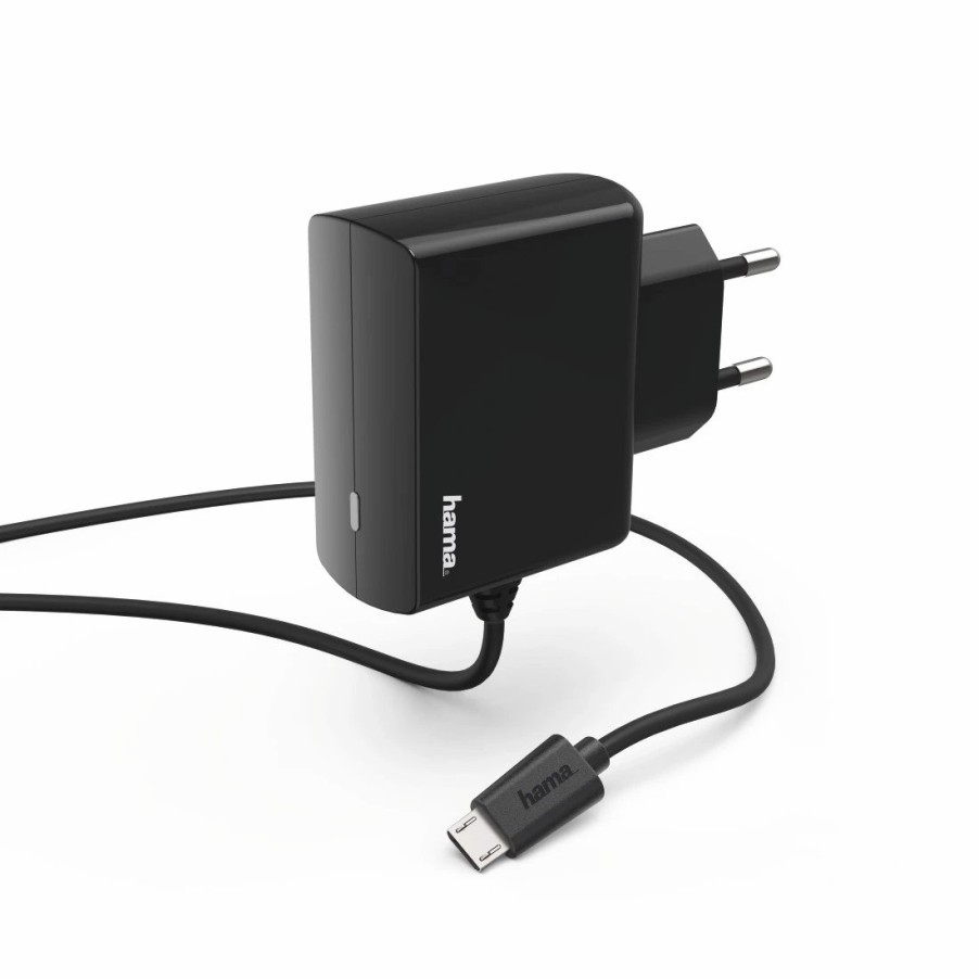 Handy & Mobile-Zubehör Hama | Ladegerat, Micro-Usb, 2,4 A, Schwarz