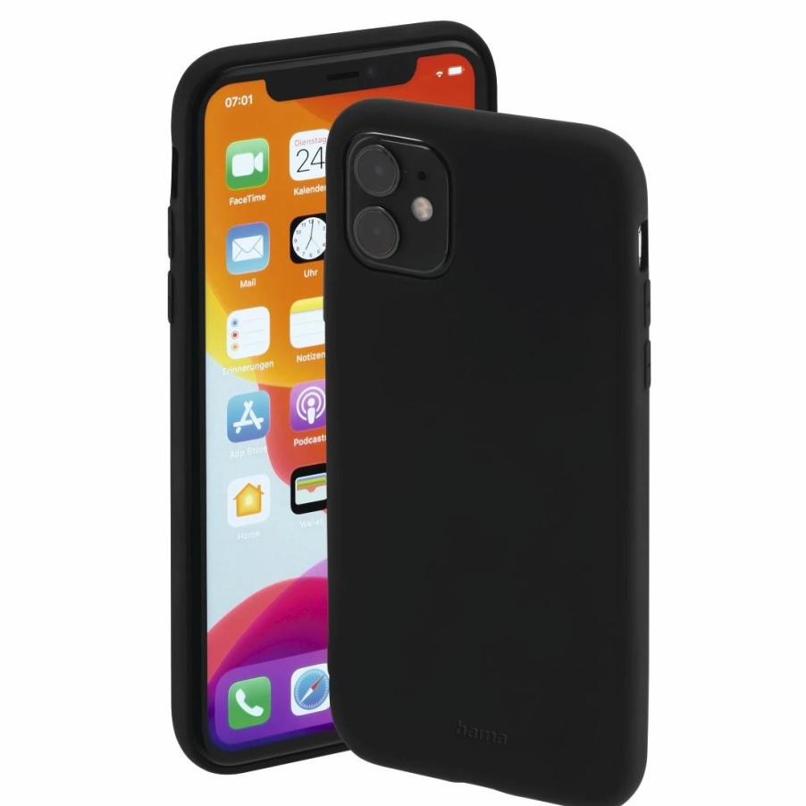 Handy & Mobile-Zubehör Hama | Cover Finest Feel Fur Apple Iphone 11, Schwarz