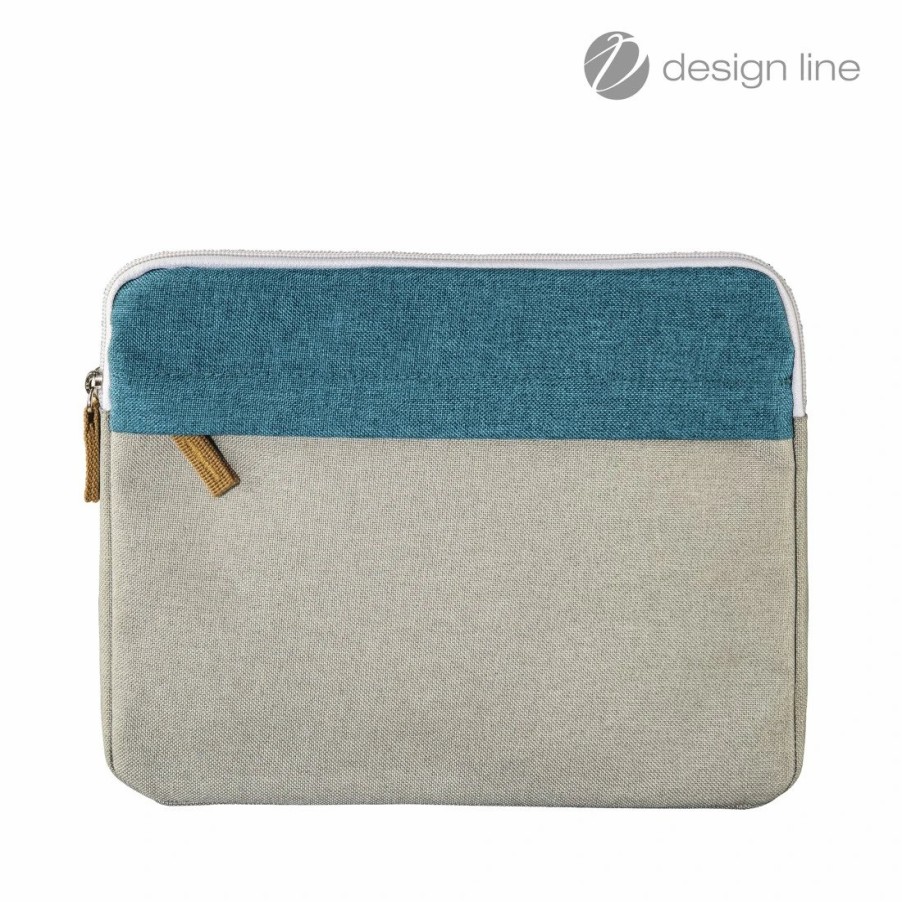 PC- & Laptop-Zubehör Hama | Notebook-Sleeve Florenz, Bis 25,6 Cm (10,1), Petrol/Grau