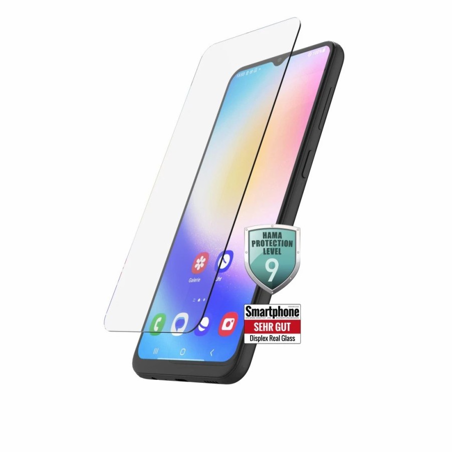 Handy & Mobile-Zubehör Hama | Echtglas-Displayschutz Premium Crystal Glass Fur Samsung Galaxy A34 5G