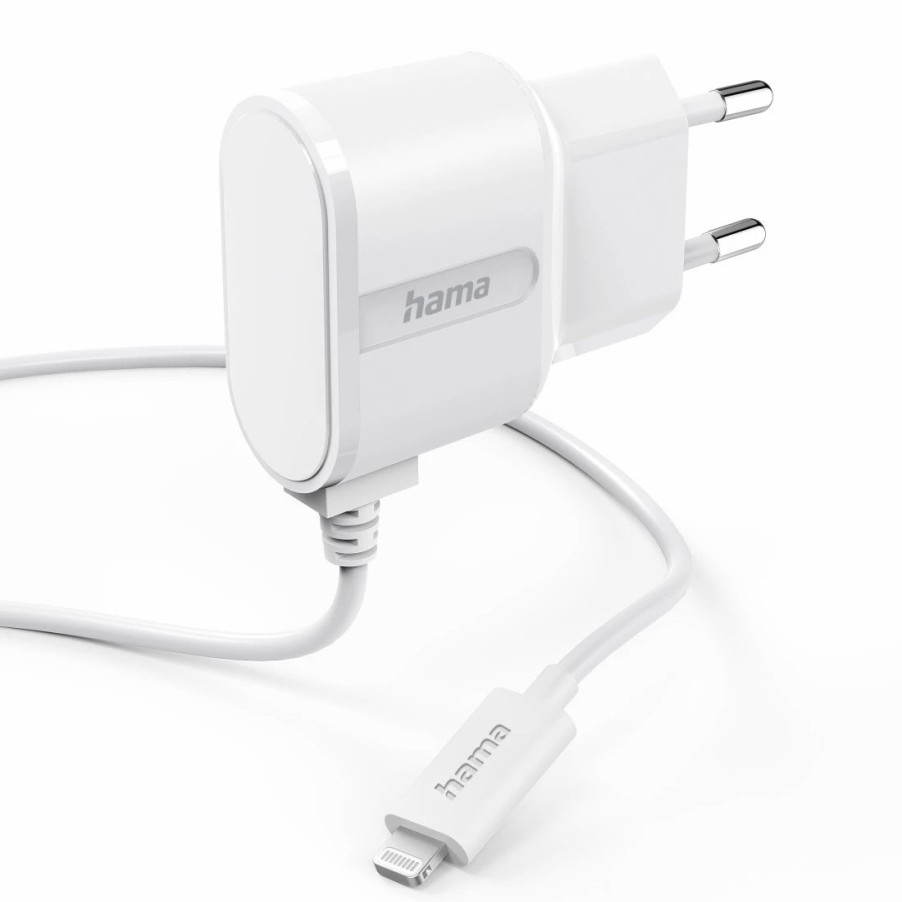 Handy & Mobile-Zubehör Hama | Ladegerat Mit Lightning-Anschluss, 5 W, 1,0 M, Weis