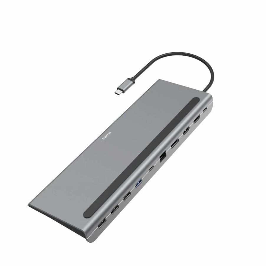 PC- & Laptop-Zubehör Hama | Usb-C-Docking-Station, Connect2Office Pro, 10 Ports