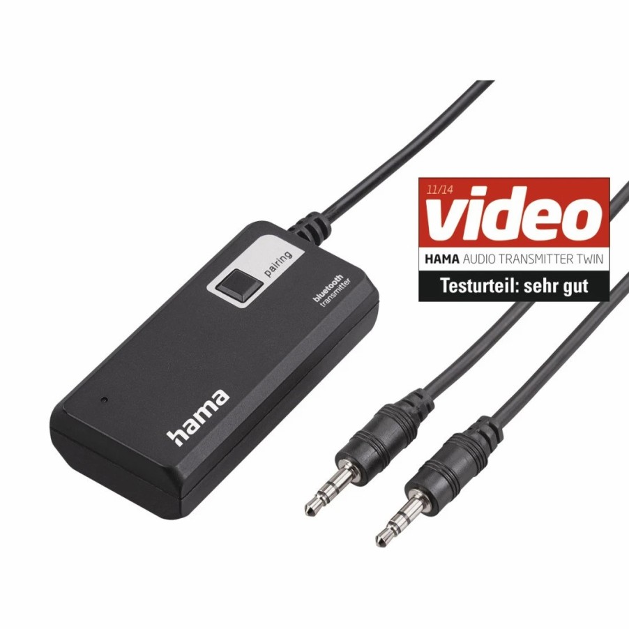 TV & Heimkino-Zubehör Hama TV-Audiokabel & -adapter | Bluetooth®-Audio-Sender Twin, Fur Zwei Kopfhorer