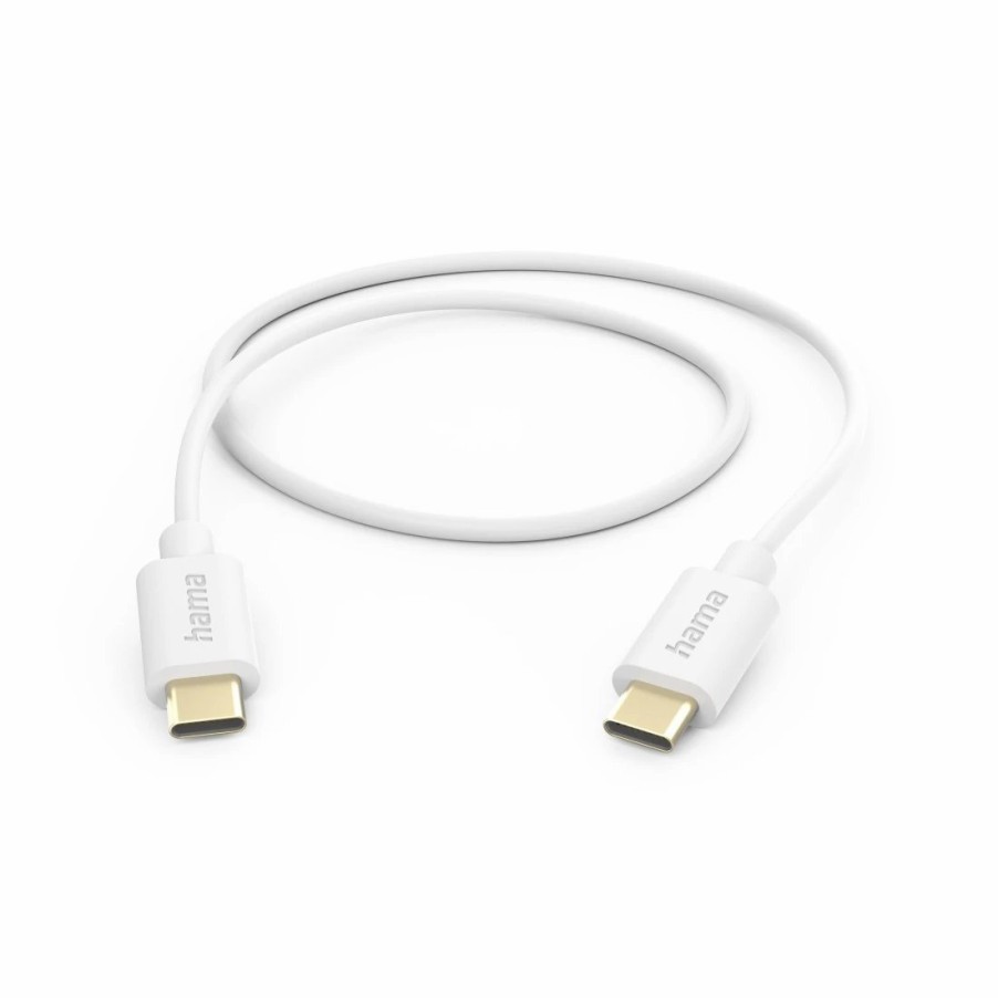 Handy & Mobile-Zubehör Hama | Ladekabel, Usb-C - Usb-C, 1 M, Weis