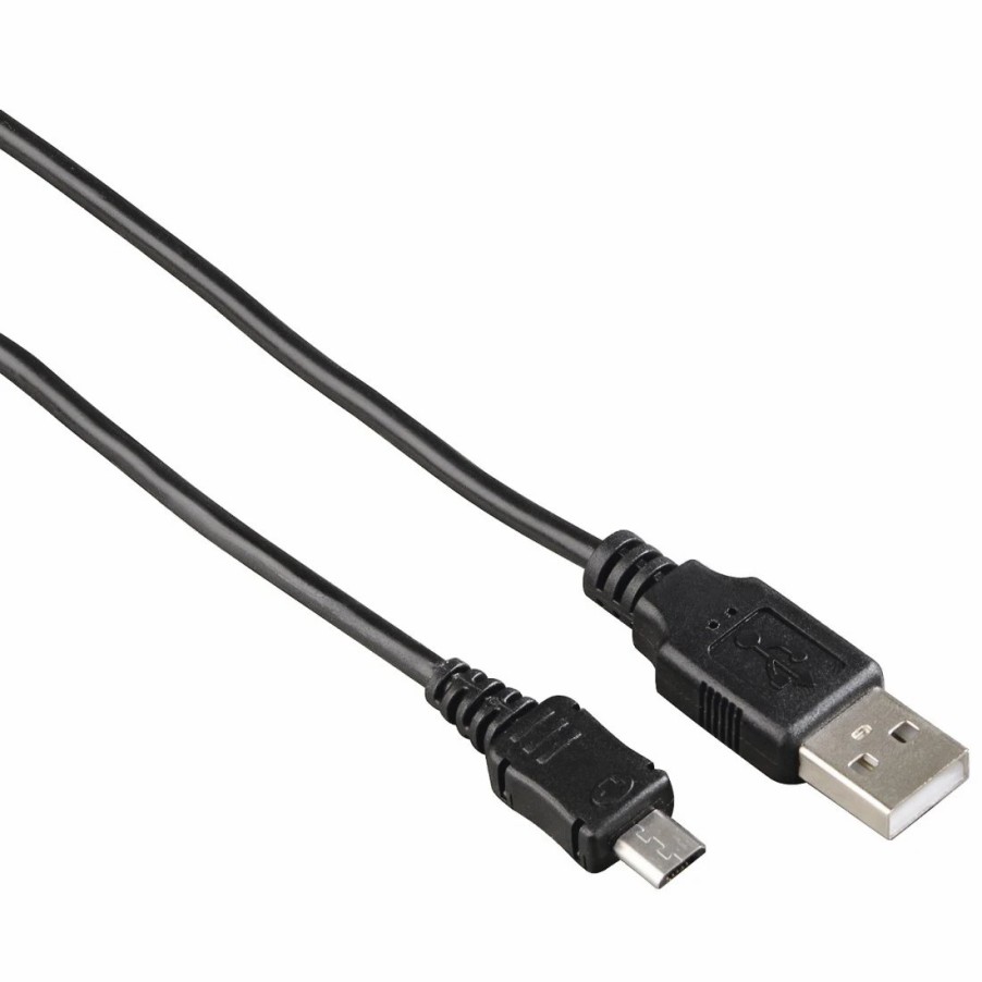 Handy & Mobile-Zubehör Hama | Lade-/Daten-Kabel, Micro-Usb, 0,6 M, Schwarz