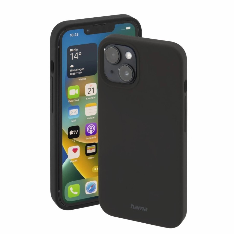 Handy & Mobile-Zubehör Hama | Cover Magcase Finest Feel Pro Fur Apple Iphone 14 Plus, Schwarz